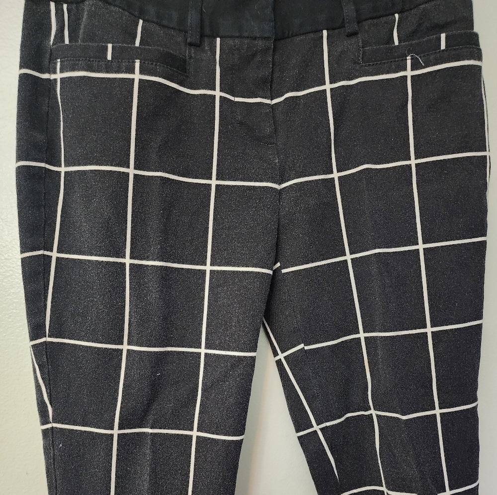 Candies Audrey Ankle Black And White Capris Size 5 - Picture 5 of 5